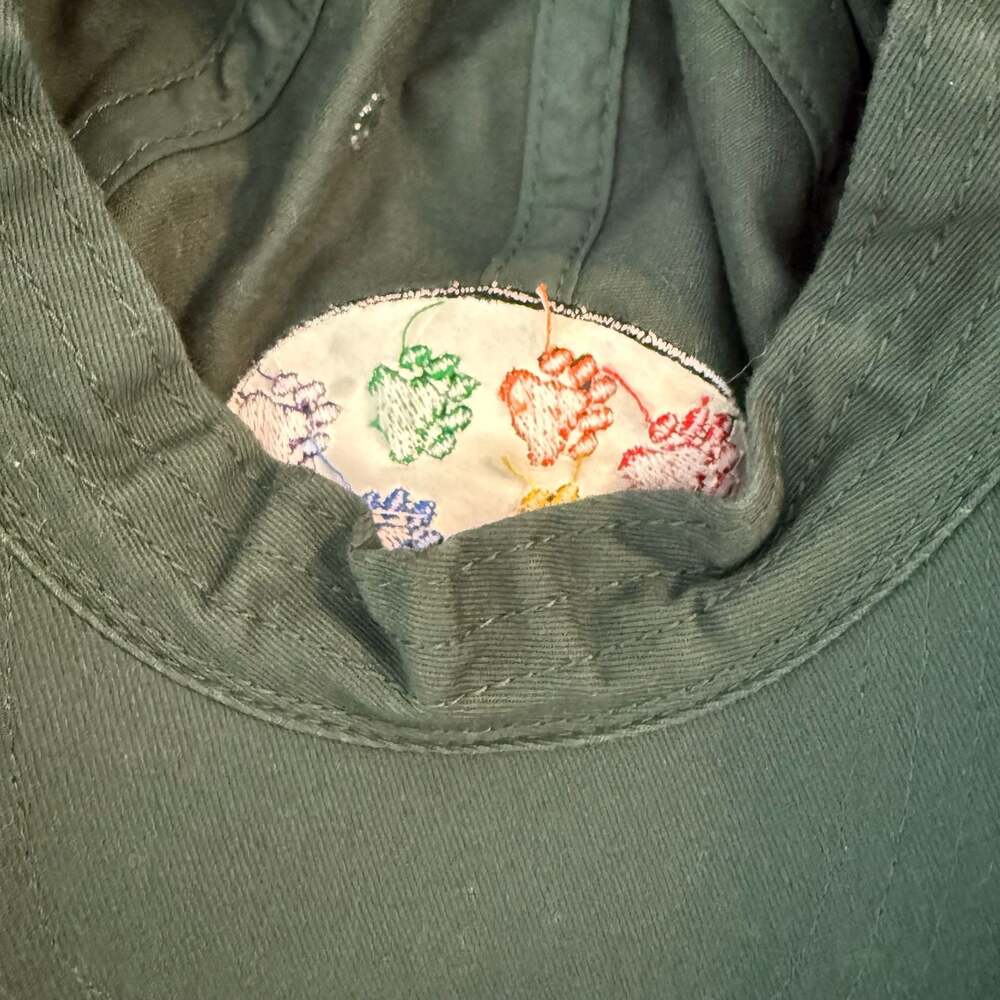 Vintage Daystone Pride Rainbow Paw Prints Cotton Dad Hat - Picture 7 of 10